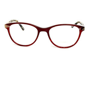Prodesign Denmark Eyeglasses Frames Red Multicolor 3600 4122 49-17-135 20522